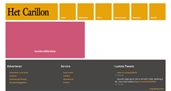 Desktop Screenshot of carillon.nl